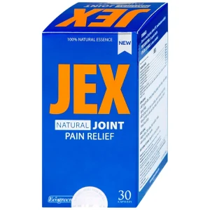 Viên uống Jex Natural Ecogreen hỗ trợ giảm đau trong thoái hoá khớp, viêm khớp (30 viên)