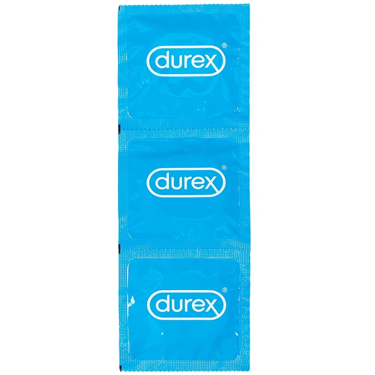Bao cao su Durex Jeans ôm sát, nhiều chất bôi trơn (52,5mm - 3 cái)