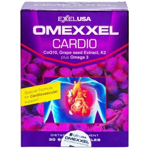 Viên uống Omexxel Cardio Excelife hỗ trợ duy trì sức khỏe tim mạch (2 vỉ x 15 viên)