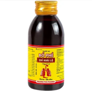 Thuốc ho Bổ Phế Chỉ Khái Lộ chữa ho tiêu đờm, chuyên trị ho cảm, ho gió, ho khan (125ml)