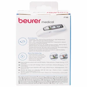 Nhiệt kế điện tử Beurer Medical FT65 hỗ trợ đo ở các vị trí tai, trán, cơ thể (1 chiếc)