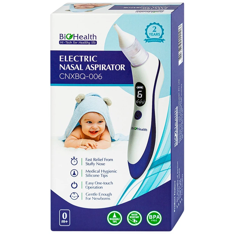 Máy hút mũi điện tử Electric Nasal Aspirator CNXBQ 006 Biohealth