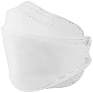 Khẩu trang y tế Hamita Advanced 4D Mask màu trắng hỗ trợ ngăn khói, bụi, kháng khuẩn (5 cái)