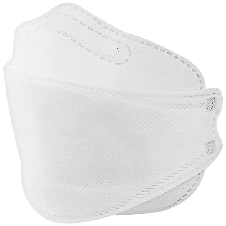 Khẩu trang y tế Hamita Advanced 4D Mask màu trắng hỗ trợ ngăn khói, bụi, kháng khuẩn (5 cái)