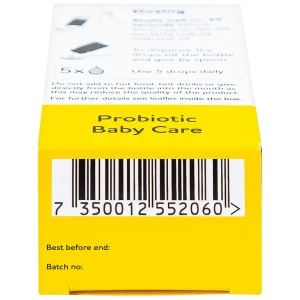 Men vi sinh BioGaia Protectis Baby Drops Vitamin D3 bổ sung lợi khuẩn cho đường tiêu hóa và vitamin D (5ml)