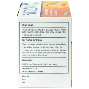 Gói cốm Futizon PV Pharma hỗ trợ bù nước, điện giải (40 gói x 4,9g)