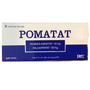 Viên nén Pomatat Hataphar điều trị đau thắt ngực, nhồi máu cơ tim (6 vỉ x 10 viên)