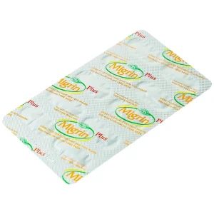 Viên uống Migrin Plus CVI Pharma hỗ trợ hoạt huyết, tăng cường tuần hoàn máu não (2 vỉ x 10 viên)