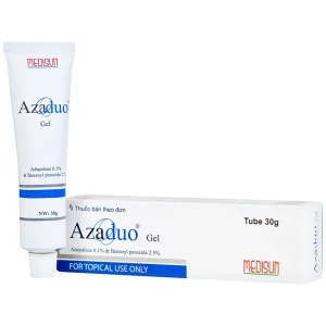 Gel Azaduo Medisun điều trị mụn trứng cá nhẹ đến vừa (30g)