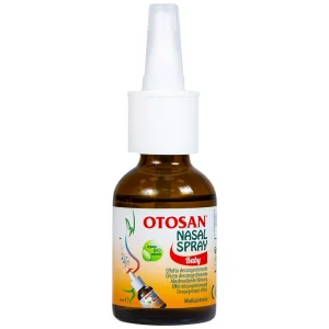Xịt mũi trẻ em Otosan Nasal Spray Baby làm sạch sâu các hốc mũi, thông thoáng mũi (30ml)