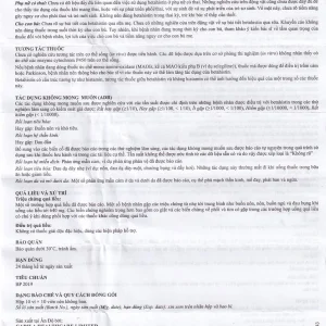 Thuốc Vertiko 16 Cadila điều trị chóng mặt, suy giảm thính giác (10 vỉ x 10 viên)