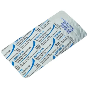 Thuốc Vertiko 16 Cadila điều trị chóng mặt, suy giảm thính giác (10 vỉ x 10 viên)