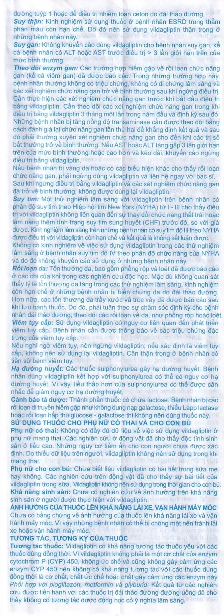 Thuốc A.T Vildagliptin 50mg An Thiên điều trị đái tháo đường típ 2 (3 vỉ x 10 viên)