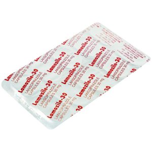 Viên nang cứng Lamozile 30 Micro điều trị loét tá tràng, loét dạ dày, viêm thực quản (3 vỉ x 10 viên)