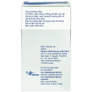 Thuốc Daflon 1000mg Servier điều trị triệu chứng thực thể liên quan đến trĩ cấp (3 vỉ x 10 viên)