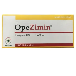 Thuốc Opezimin 1g/5ml OPV hỗ trợ điều trị duy trì tăng amoniac máu, các rối loạn khó tiêu (20 ống)