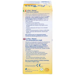 Siro ho Fortuss Otosan làm dịu cơn ho hiệu quả, bảo vệ niêm mạc (180g)