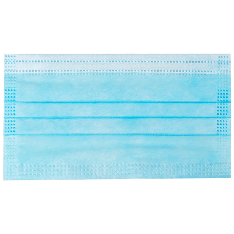 Khẩu trang y tế TLR màu xanh 3 lớp hỗ trợ ngăn khói, bụi, kháng khuẩn (50 cái)