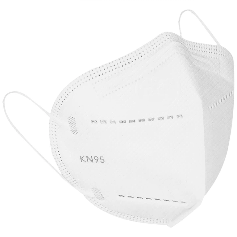 Khẩu trang y tế cao cấp 3Hmask KN95 Vĩnh Tiến màu trắng hỗ trợ ngăn khói, bụi, kháng khuẩn (10 cái)