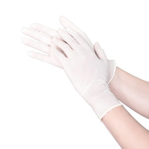 Găng tay thăm khám dùng trong y tế Super Care Latex Powdered Examination Gloves Size S (100 cái)