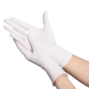 Găng tay thăm khám dùng trong y tế Super Care Latex Powdered Examination Gloves Size M (100 cái)