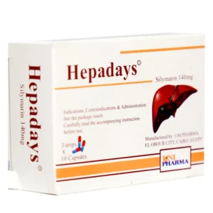 Thuốc Hepadays 140 Unipharma điều trị viêm gan cấp và mãn tính, suy gan, gan nhiễm mỡ (3 vỉ x 10 viên)