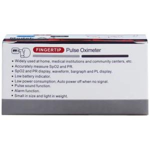 Máy đo nồng độ oxy trong máu (SPO2) Fingertip Pulse Oximeter A3 hỗ trợ đo nhanh chóng và chính xác