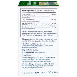 Thực phẩm bảo vệ sức khỏe X3-immune Thái Minh hỗ trợ tăng cường sức khỏe, giảm viêm đường hô hấp (30 viên)