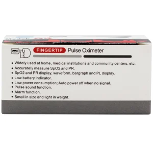 Máy đo nồng độ oxy trong máu (SPO2) Pulse Fingertip Oximeter A4 Oromi hỗ trợ đo nhanh chóng và chính xác