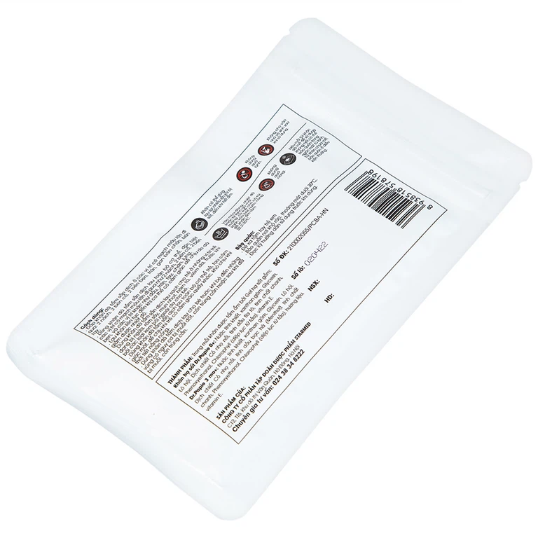 Khăn hạ sốt Dr.Papie 3M0+ hỗ trợ hạ nhiệt giảm sốt (5 túi x 5 khăn)