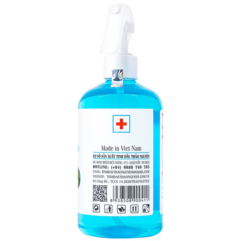 Tinh dầu Thảo Nguyên hương sả chanh 500ml đuổi muỗi và côn trùng, khử khuẩn