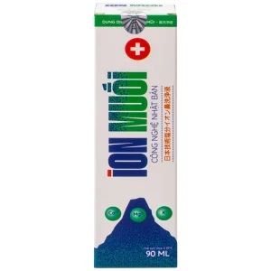 Dung dịch vệ sinh mũi ION Muối hỗ trợ sát khuẩn, kháng viêm, phòng ngừa sổ mũi (90ml)