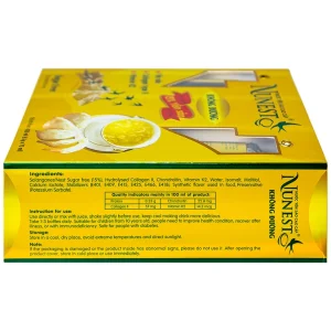 Nước Yến Sào cao cấp Nunest 15% không đường, giúp bồi bổ cơ thể, tăng cường sức khỏe (6 hũ x 70ml)