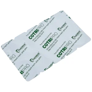 Viên uống Cotripro Thái Minh hỗ trợ tăng sức bền thành mạch, giảm triệu chứng của trĩ (2 vỉ x 10 viên)