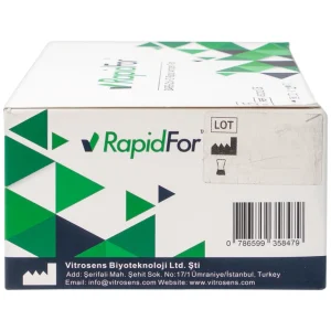 Kit Test RapidFor Sars-CoV-2 Rapid Antigen Kit hỗ trợ test nhanh kháng nguyên Sars Cov-2 (25 kít)
