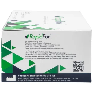 Kit Test RapidFor Sars-CoV-2 Rapid Antigen Kit hỗ trợ test nhanh kháng nguyên Sars Cov-2 (25 kít)