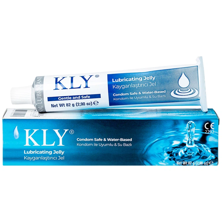 Gel bôi trơn Kly bổ sung lượng chất nhờn, khắc phục chứng khô âm đạo (82g)