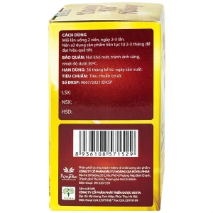 Viên nang cứng Vương Nữ Khang Royal Care hỗ trợ hạn chế sự phát triển u xơ tử cung, u vú lành tính (60 viên)