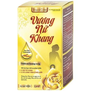 Viên nang cứng Vương Nữ Khang Royal Care hỗ trợ hạn chế sự phát triển u xơ tử cung, u vú lành tính (60 viên)