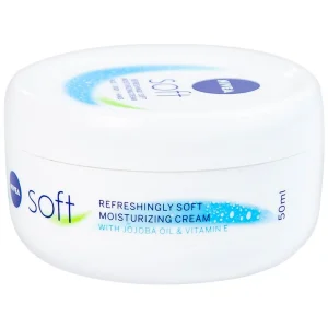 Kem dưỡng mềm da Nivea Soft bổ sung vitamin E, cân bằng độ ẩm (50ml)
