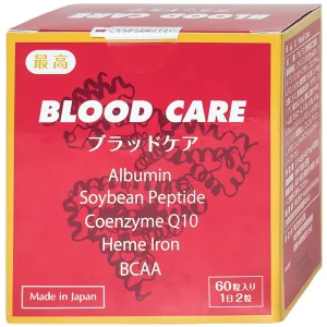 Viên uống Blood Care Jpanwell hỗ trợ bổ máu, giảm nguy cơ thiếu máu do thiếu sắt (60 viên)