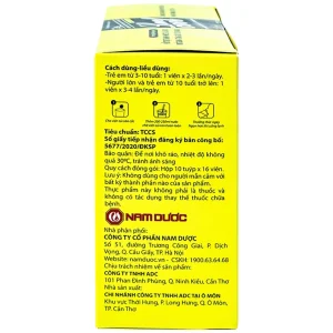 Viên sủi Thanh Nhiệt Livecool Nam Dược hương dưa gang giải độc, mát gan, tăng cường sức đề kháng (16 viên)