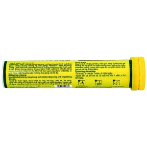 Viên sủi Thanh Nhiệt Livecool Nam Dược hương dưa gang giải độc, mát gan, tăng cường sức đề kháng (16 viên)