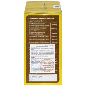 Viên uống Vitatree Kidney Tonic hỗ trợ bổ thận, tăng cường chức năng thận (100 viên)