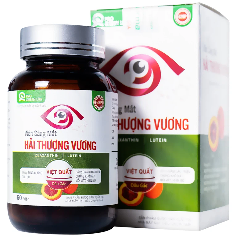 Viên Sáng Mắt Hải Thượng Vương hỗ trợ tăng cường thị lực (60 viên)