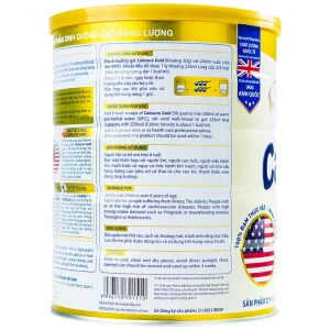 Sữa bột CaloSure gold Vitadairy ít đường, tăng cường sức khỏe tim mạch, hồi phục sức khỏe (900g)