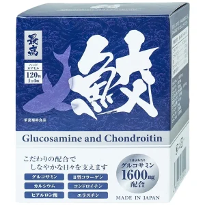 Viên uống Glucosamine And Chondroitin Jpanwell hỗ trợ bổ sung chất nhờn dịch khớp (120 viên)