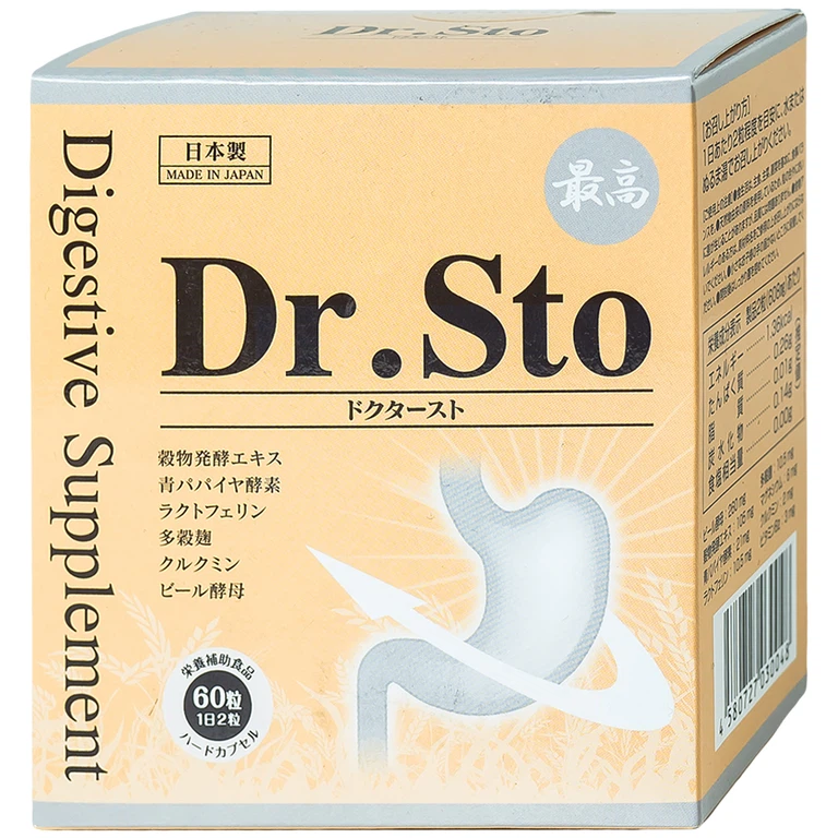 Viên uống hỗ trợ dạ dày Dr.Sto Jpanwell (60 viên)