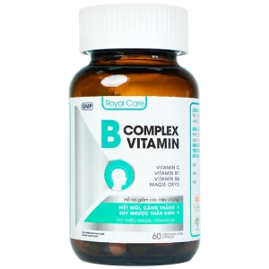 Viên uống B Complex Vitamin Royal Care hỗ trợ giảm mệt mỏi, căng thẳng (60 viên)