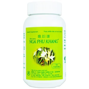 Viên uống Nga Phụ Khang hỗ trợ giảm tiến triển của u nang buồng trứng (2 lọ x 180 viên)